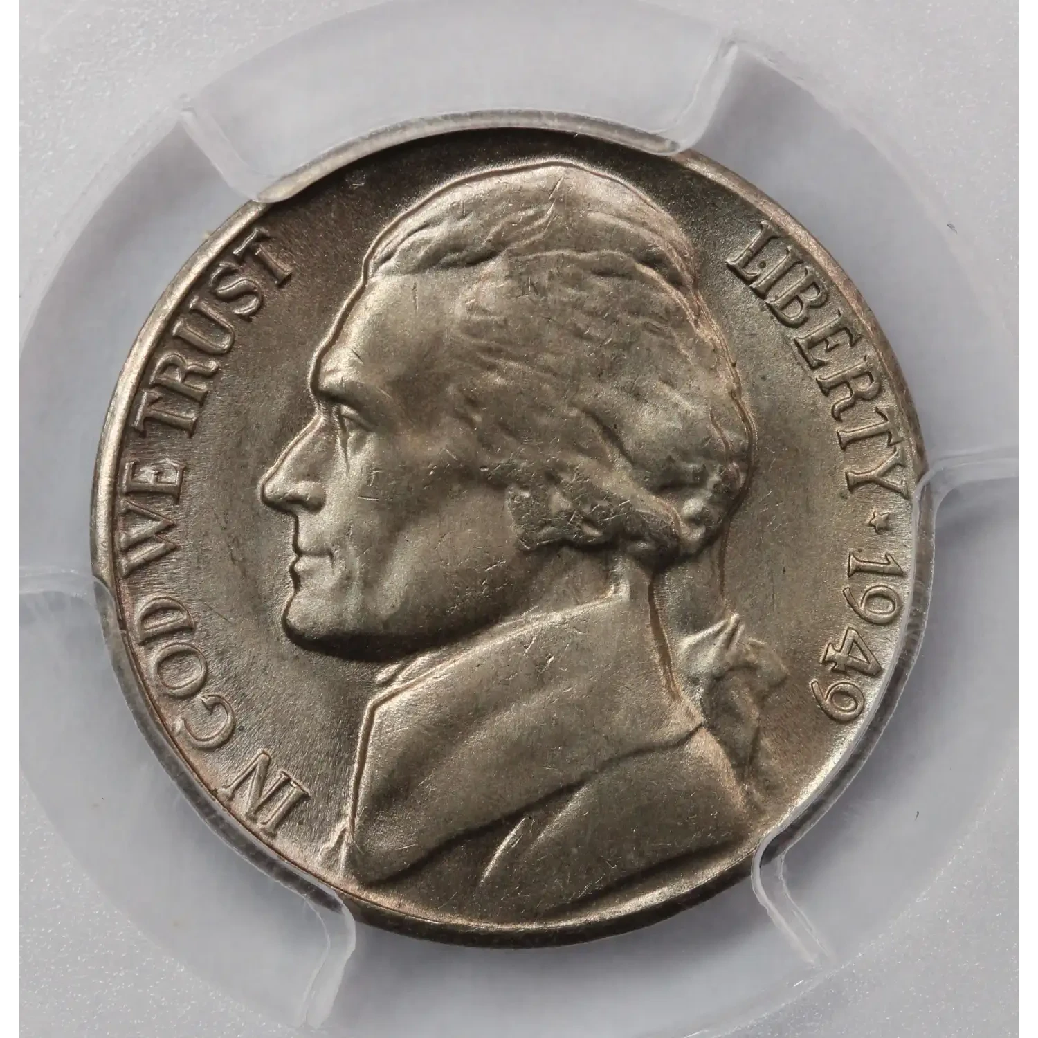 1949-D Jefferson Nickel PCGS MS-65