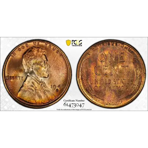 1949-S 1C, RB