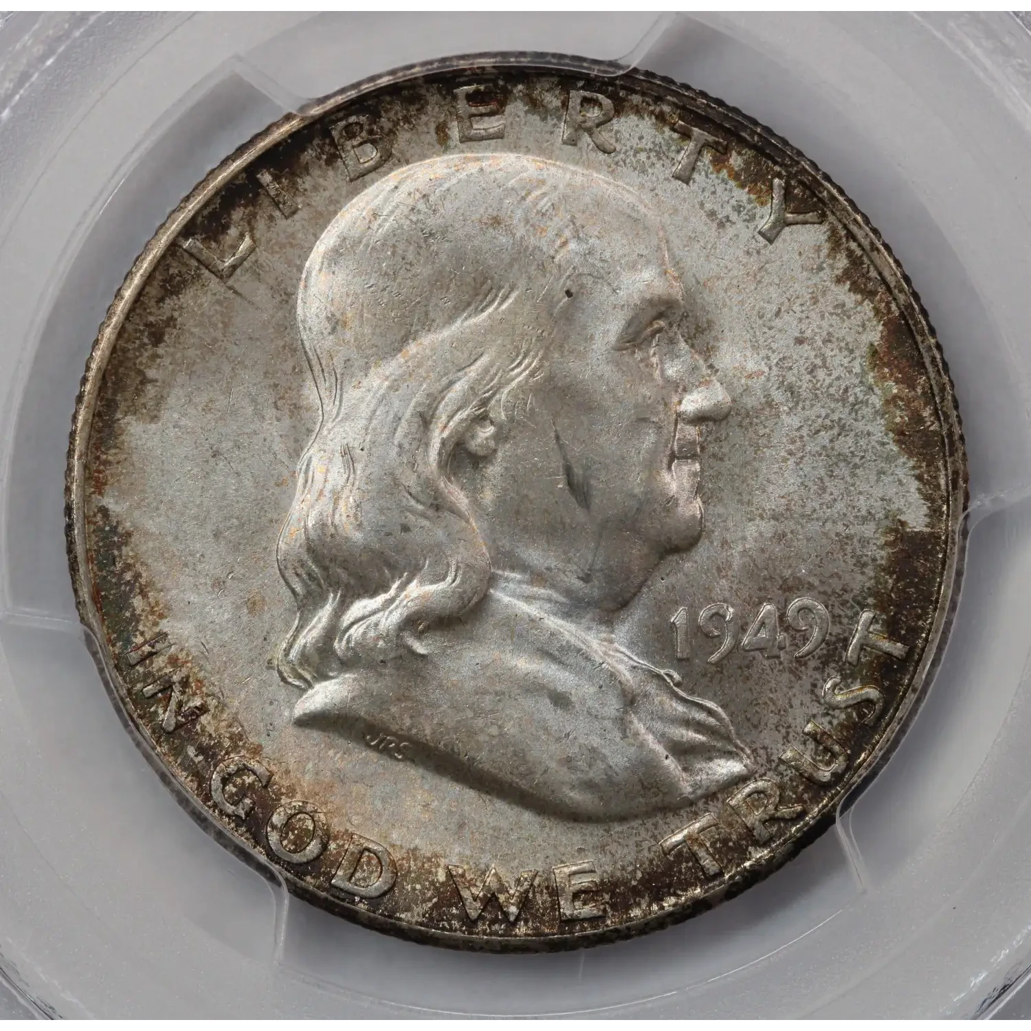 1949-S Franklin Half Dollar PCGS MS-64