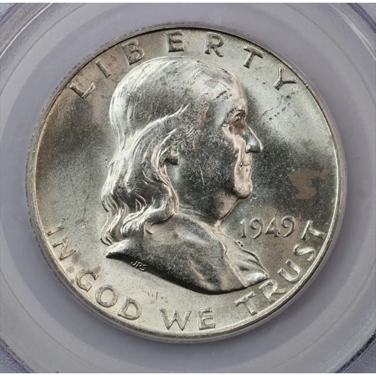 1949-S Franklin Half Dollar PCGS MS-64