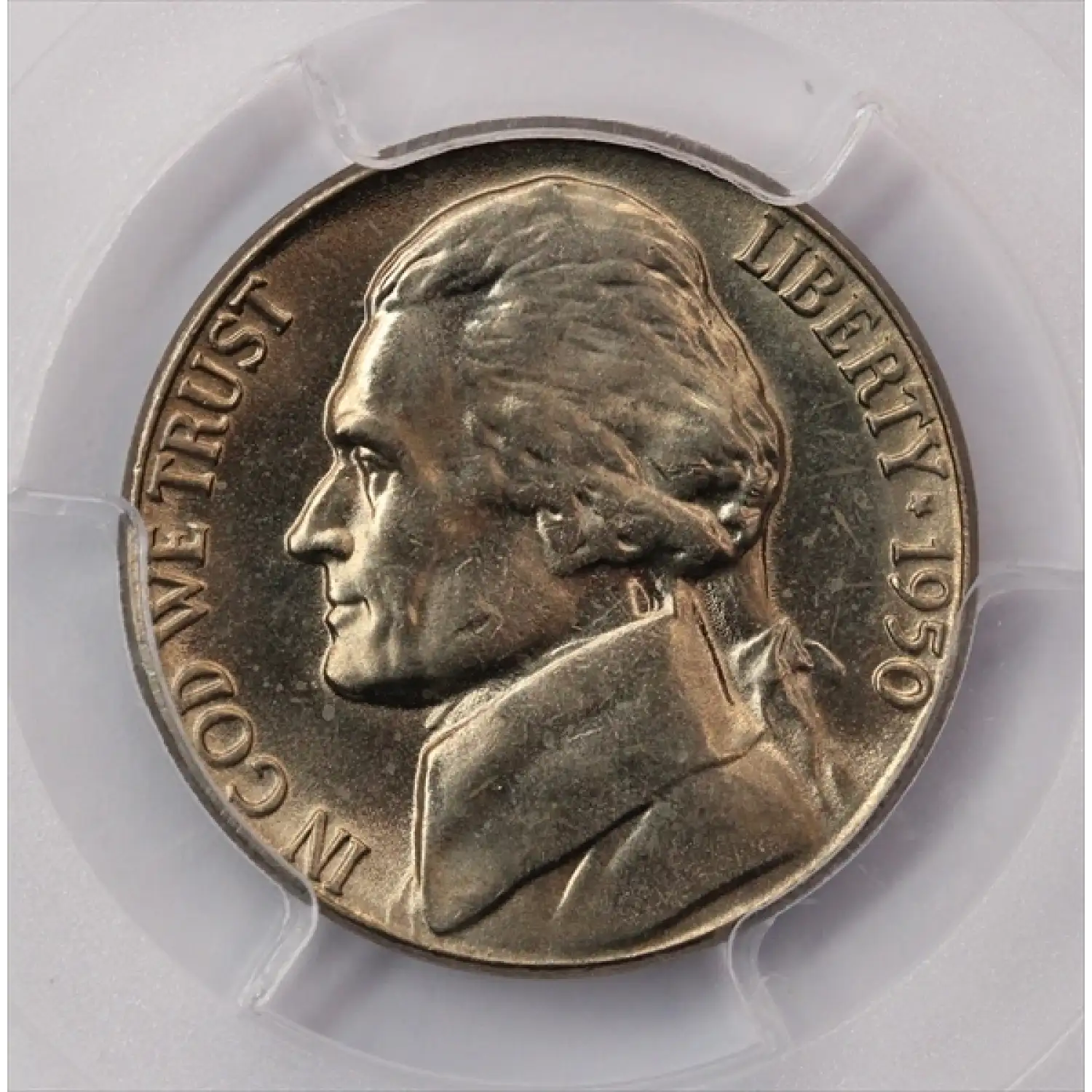 1950 Jefferson Nickel PCGS MS-64