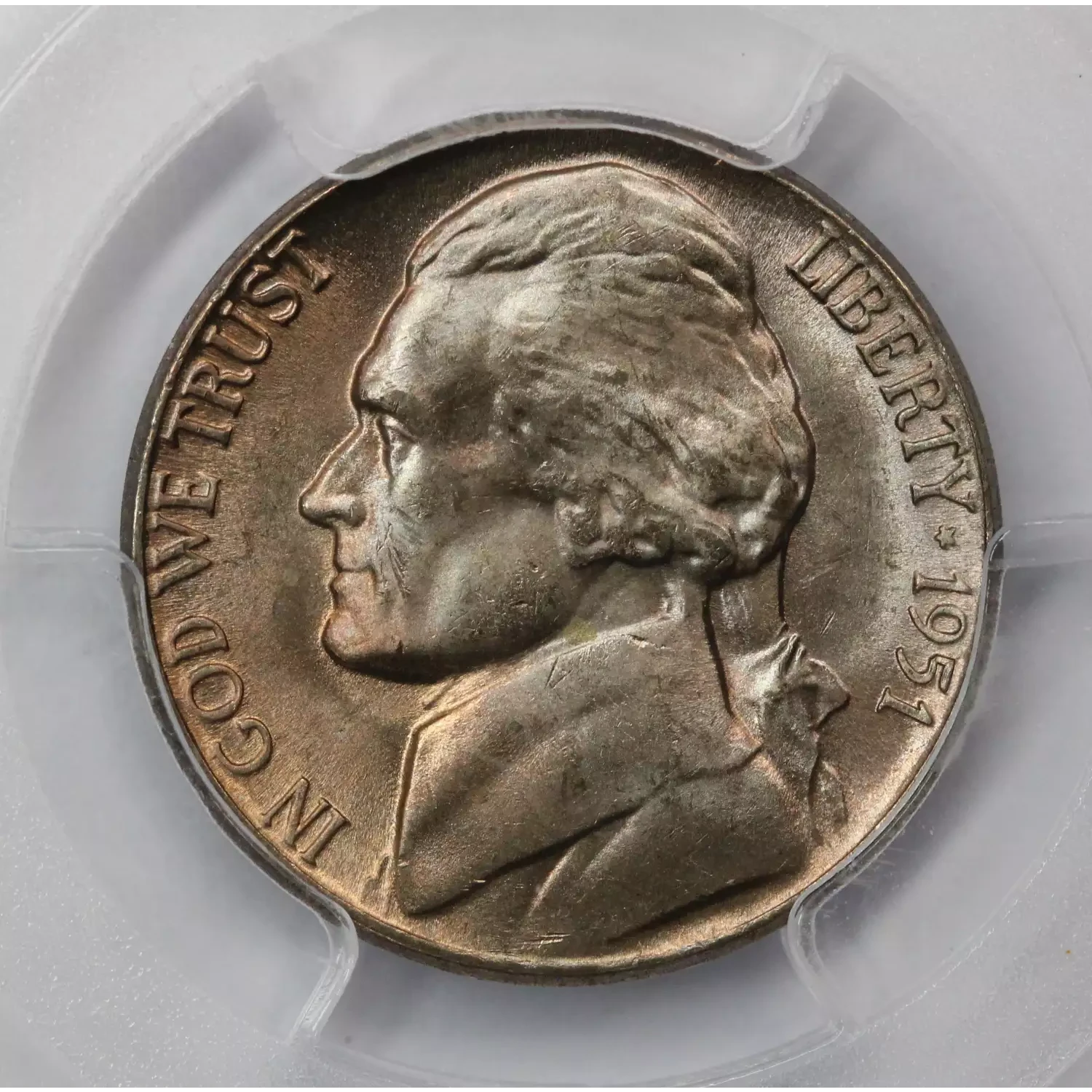 1951-D Jefferson Nickel PCGS MS-65