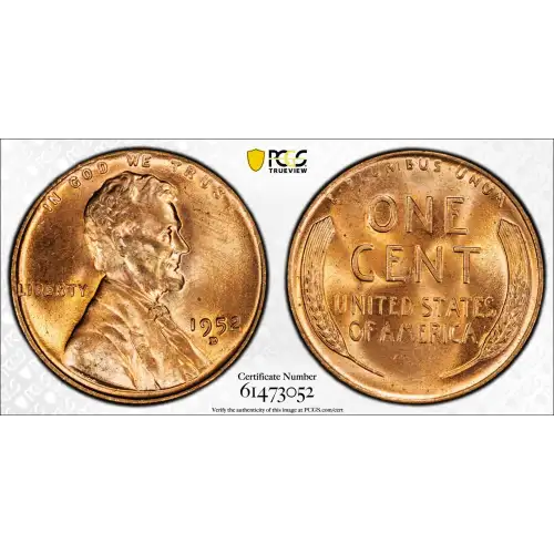 1952-D 1C, RD