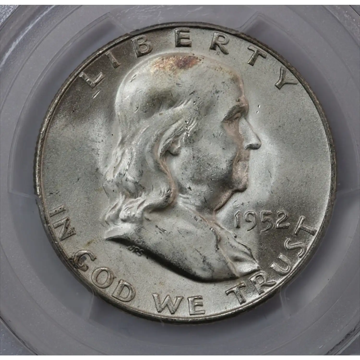 1952-S Franklin Half Dollar PCGS MS-65