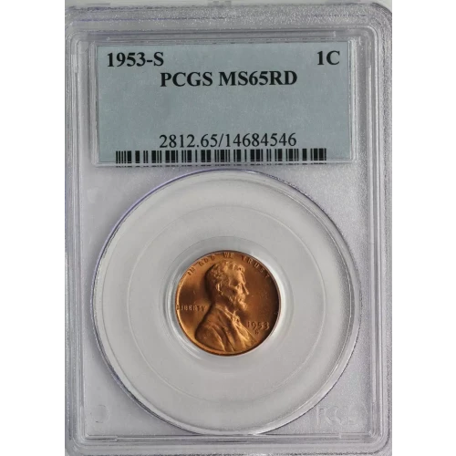 1953-S 1C, RD (5)
