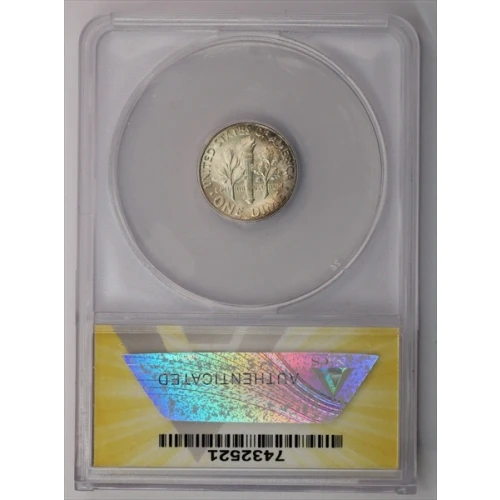 1953-S Roosevelt Dime ANACS MS65FB (4)