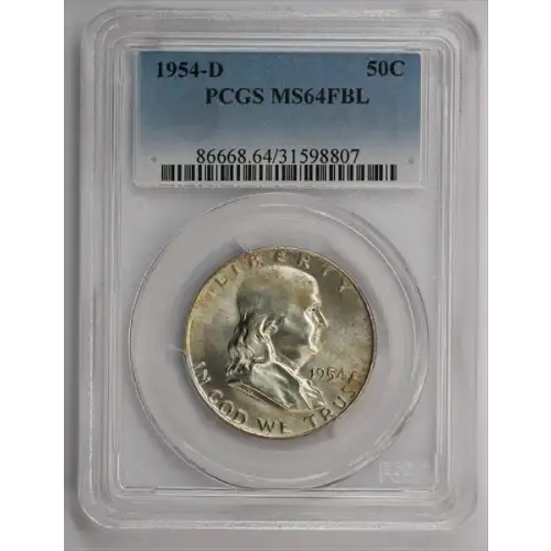 1954-D 50C, FBL