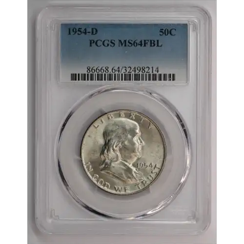 1954-D 50C, FBL