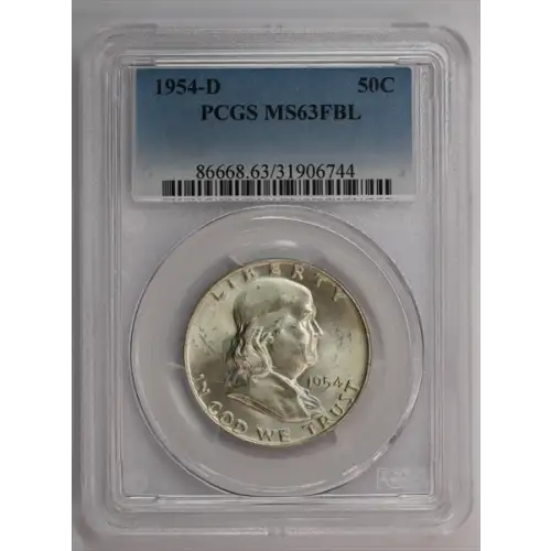 1954-D 50C, FBL