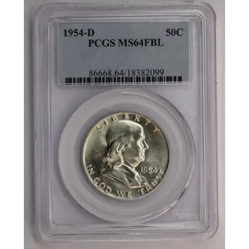 1954-D 50C, FBL