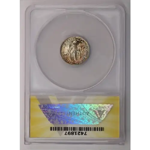 1954 Roosevelt Dime ANACS MS66 (4)