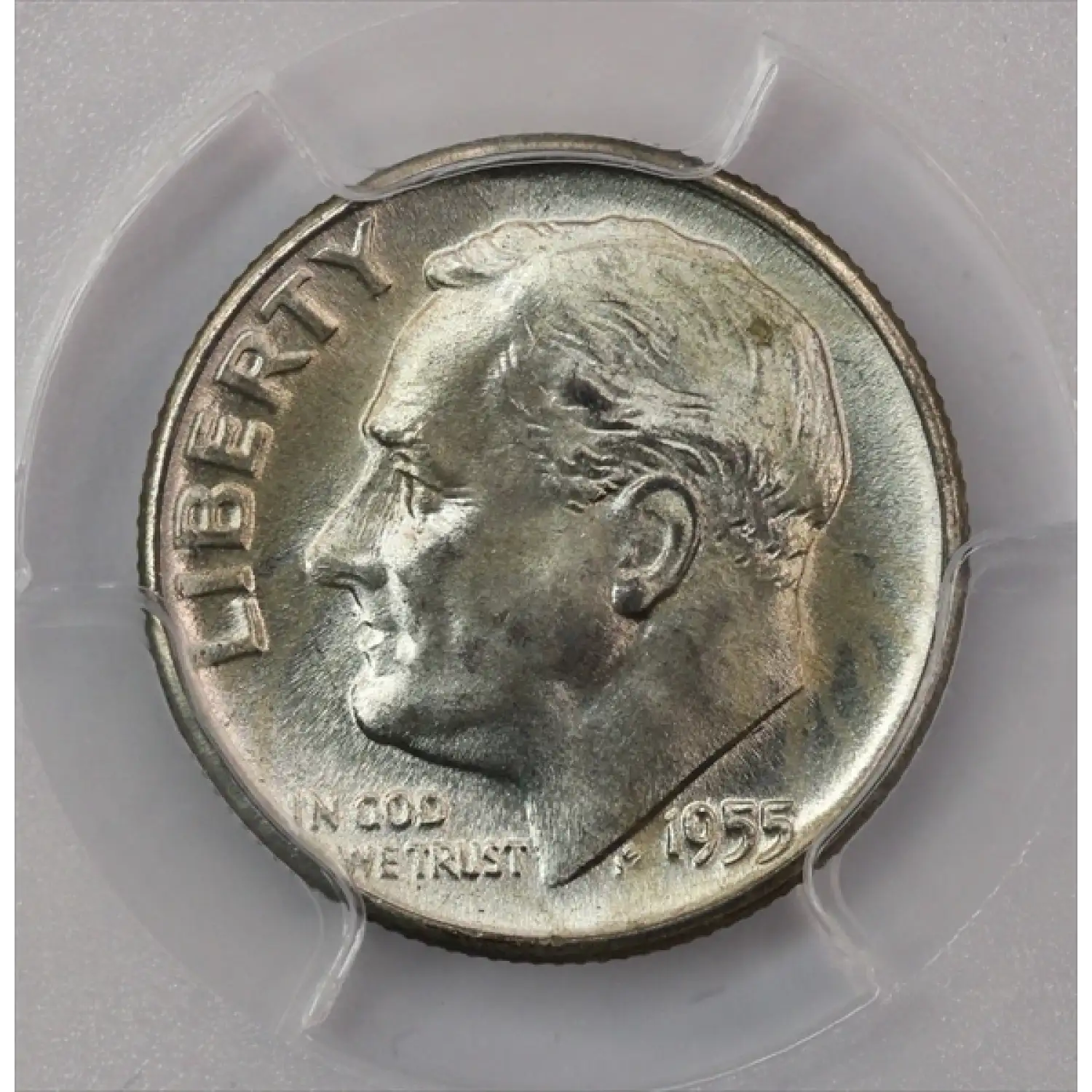 1955-D Roosevelt Dime PCGS MS-65