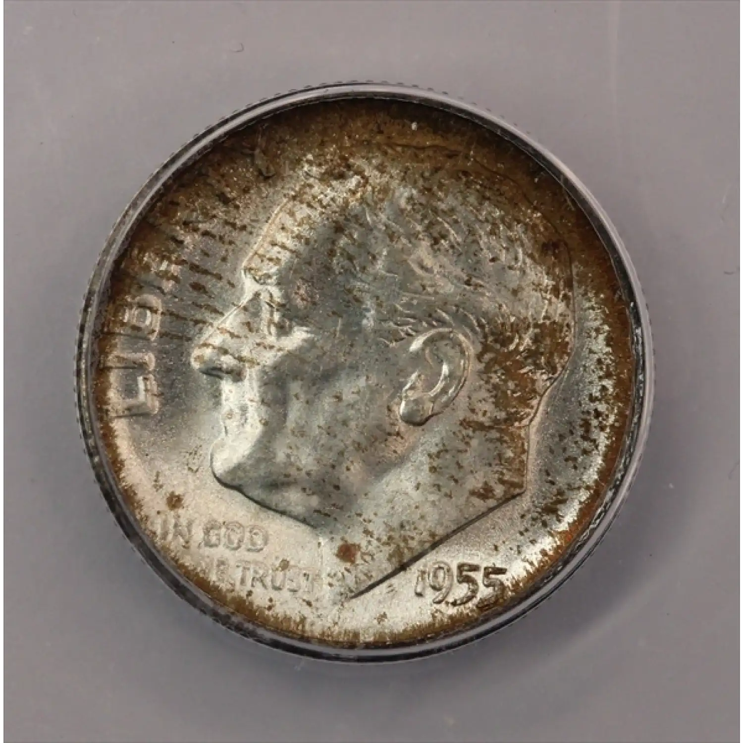 1955-S Roosevelt Dime ANACS MS-65