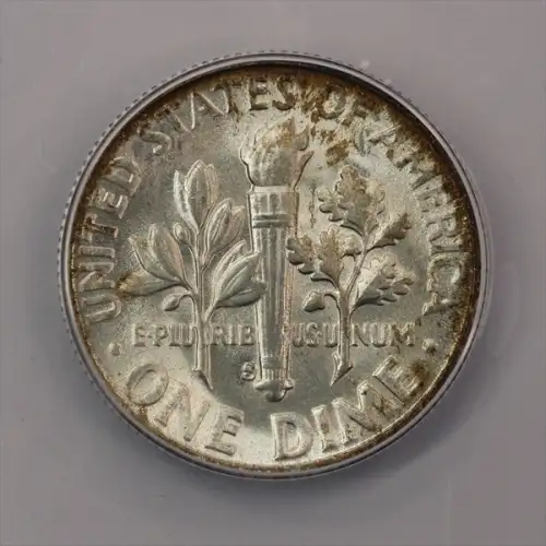 1955-S Roosevelt Dime ANACS MS65 (2)