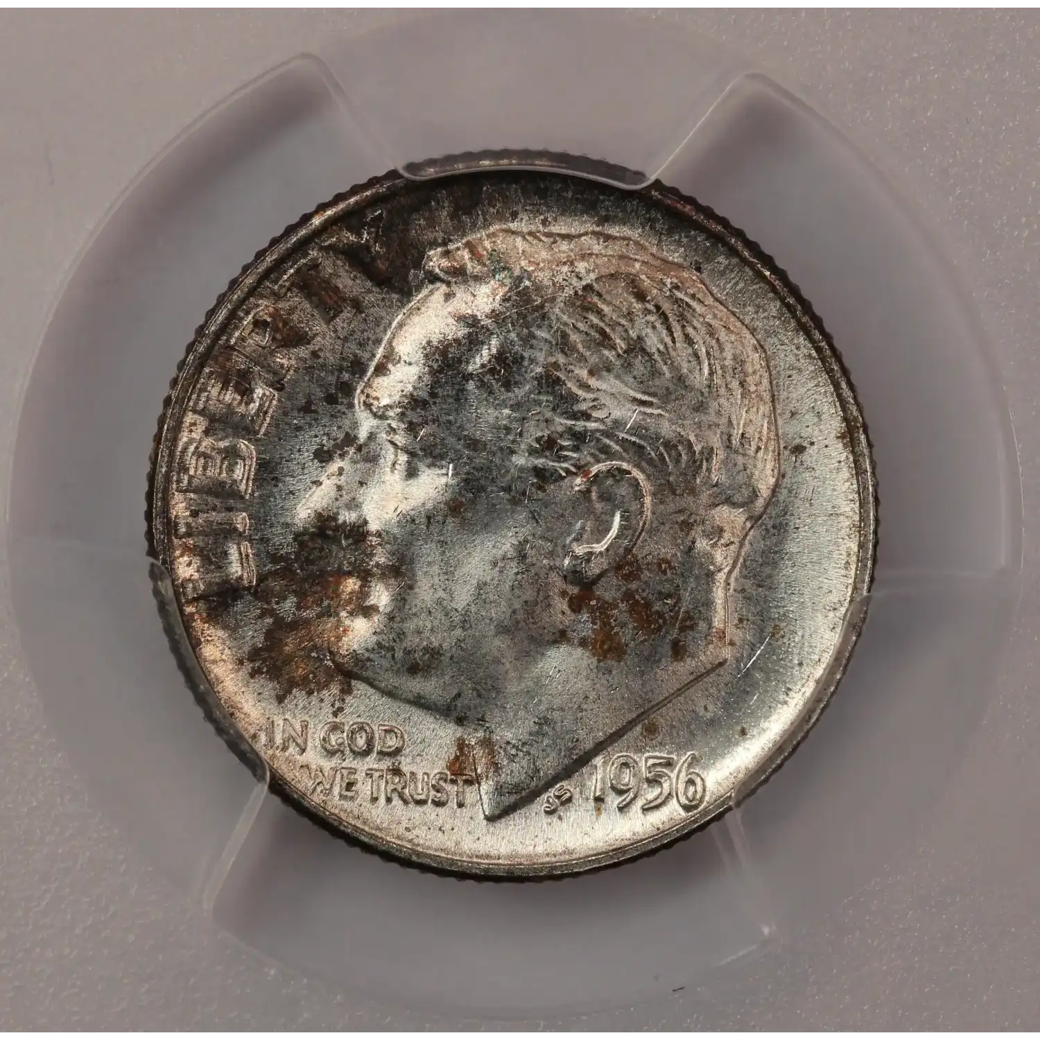 1956 Roosevelt Dime PCGS MS-66
