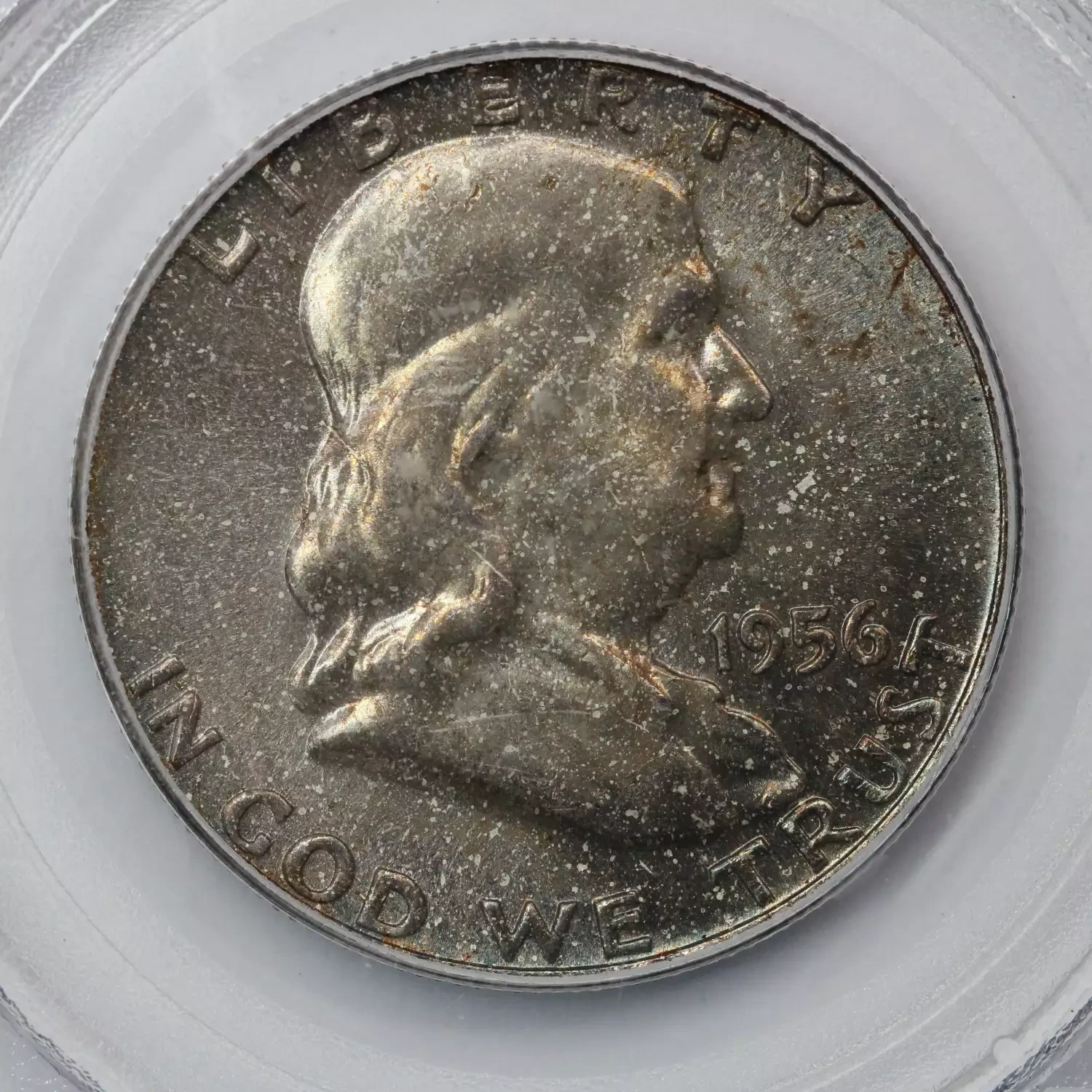 1956 Franklin Half Dollar PCGS MS-66 FBL