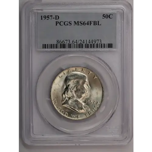 1957-D 50C, FBL