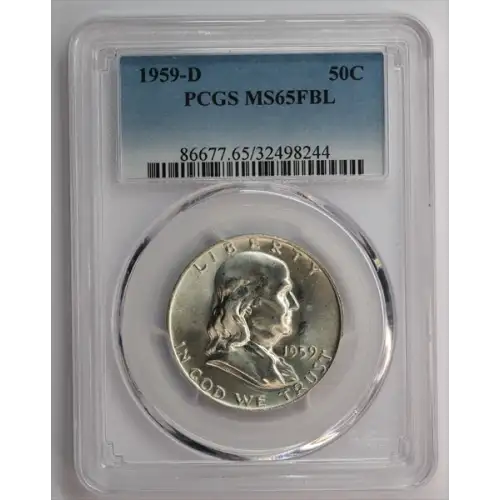 1959-D 50C, FBL