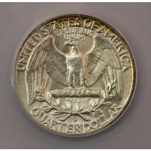 1961-D Washington Quarter ANACS MS63 (2)