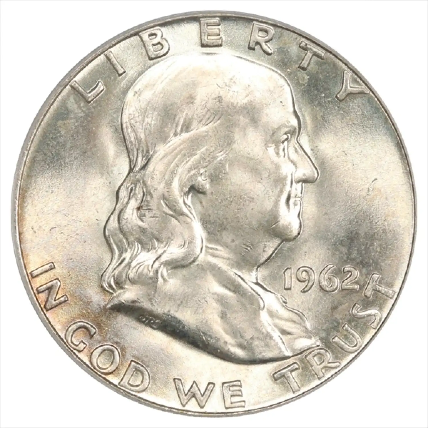 1962-D Franklin Half Dollar PCGS MS-65 FBL