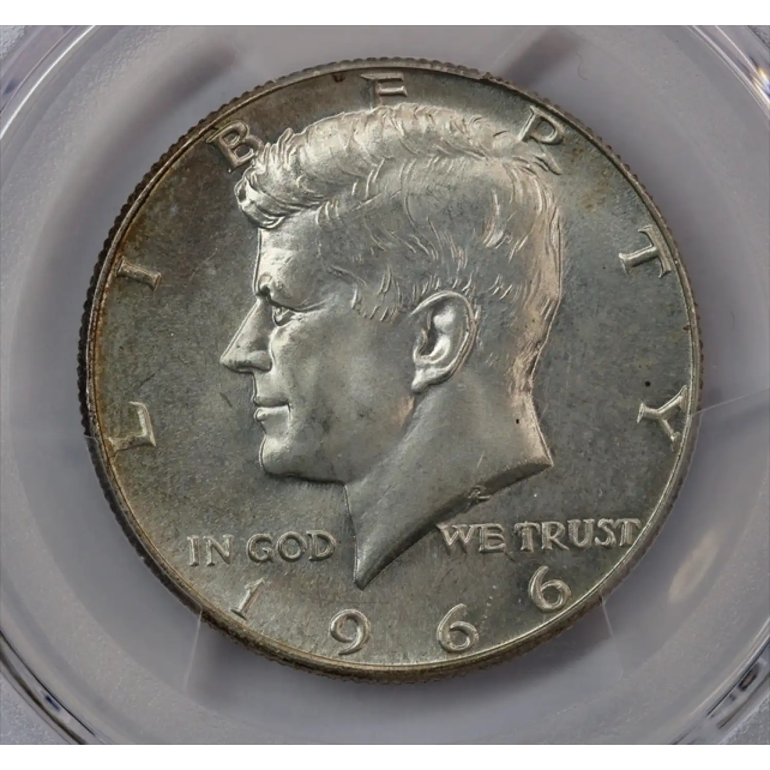 1966 Kennedy Half Dollar PCGS MS-65
