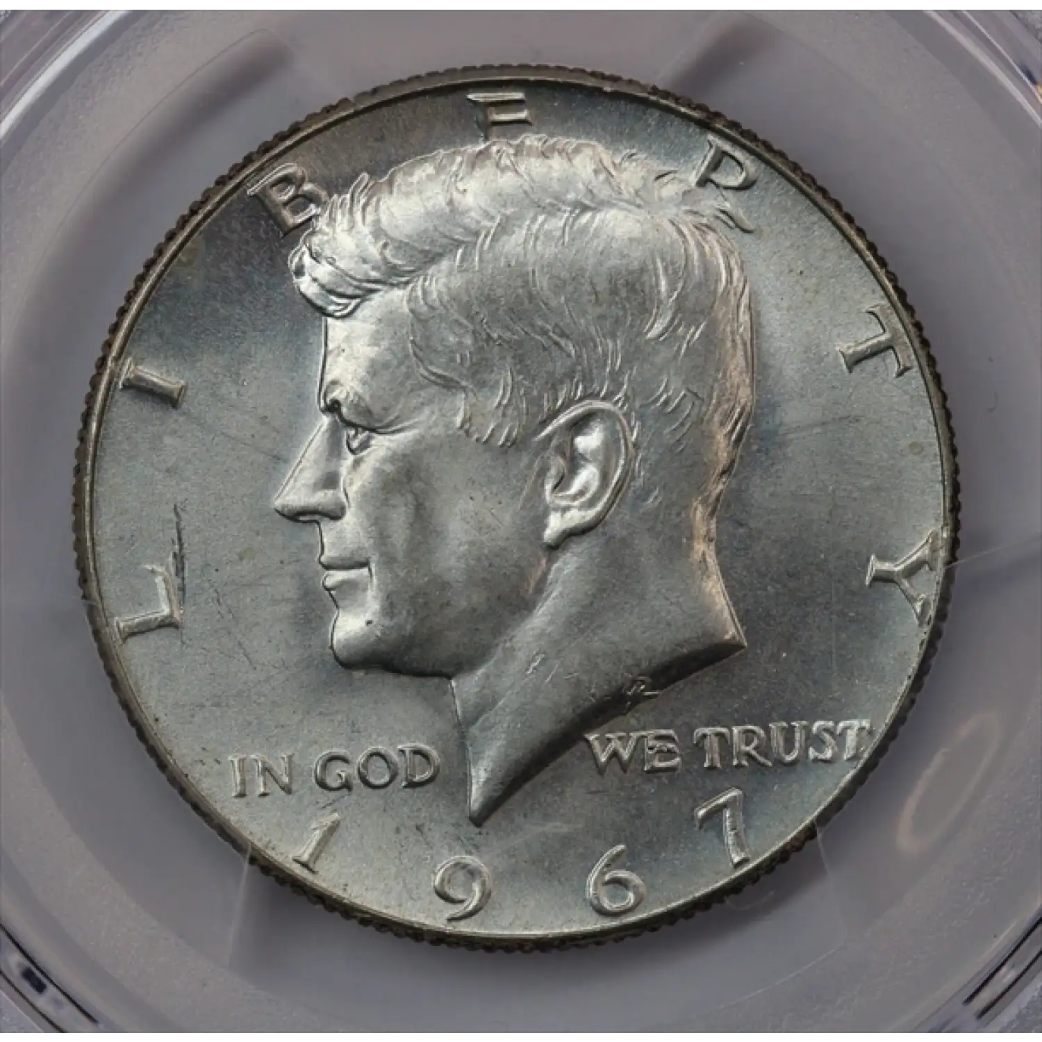 1967 Kennedy Half Dollar PCGS MS-64
