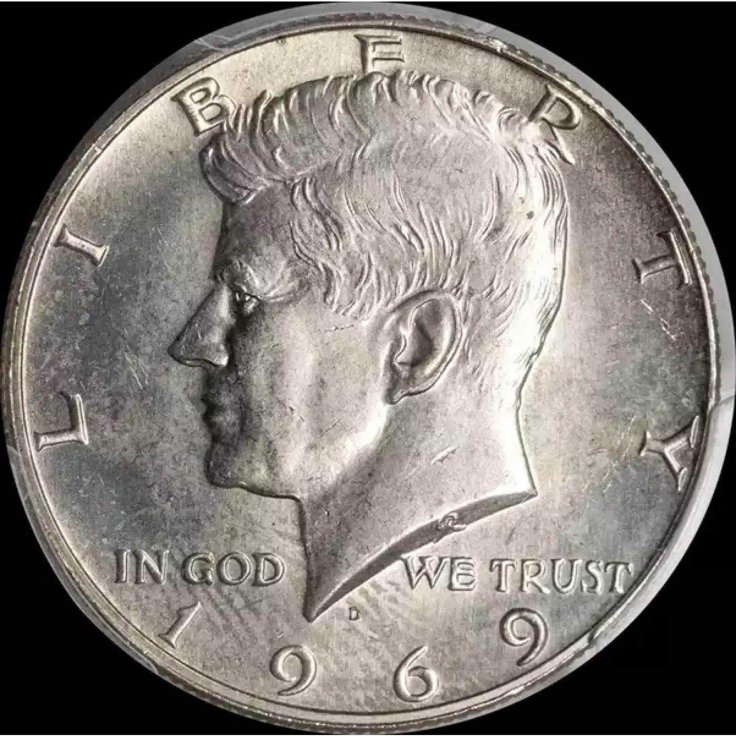 1969-D Kennedy Half Dollar PCGS MS-63