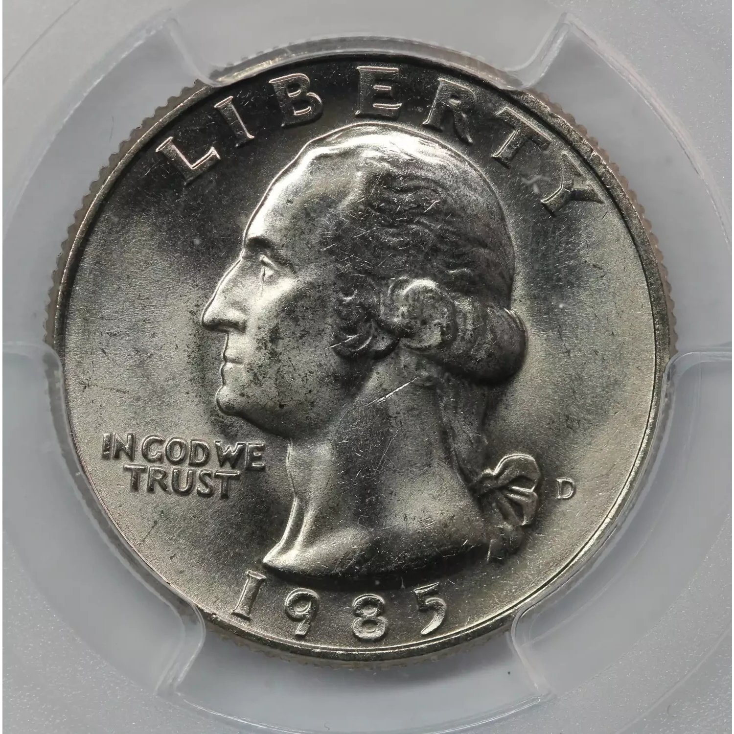 1985-D Washington Quarter PCGS MS-66