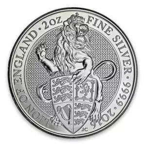 2016 2oz Silver Britain Queen's Beasts: The Lion (2)