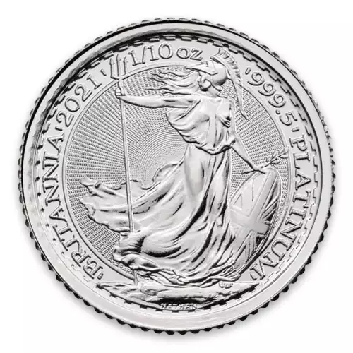 2021 1/10oz British Platinum Britannia Coin (2)