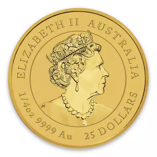 2021 1/4oz Australian Gold Lunar: Year of the Ox (3)