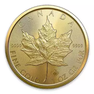 2021 1oz Canadian Gold Maple Leaf