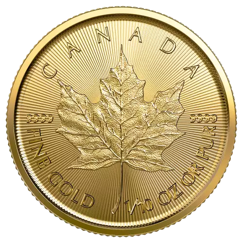 2023 1/10oz Canadian Gold Maple Leaf (3)