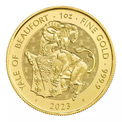 2024 1 oz British Tudor Beasts: Seymour Unicorn Gold Coin (3)