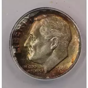 Dimes---Roosevelt 1946-1964-Silver- 1 Dime