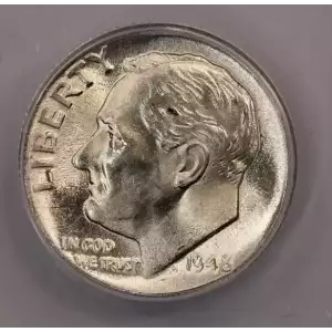 Dimes---Roosevelt 1946-1964-Silver- 1 Dime