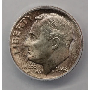 Dimes---Roosevelt 1946-1964-Silver- 1 Dime