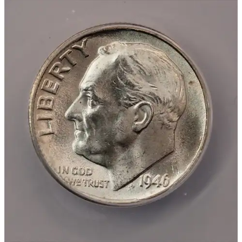Dimes---Roosevelt 1946-1964-Silver- 1 Dime