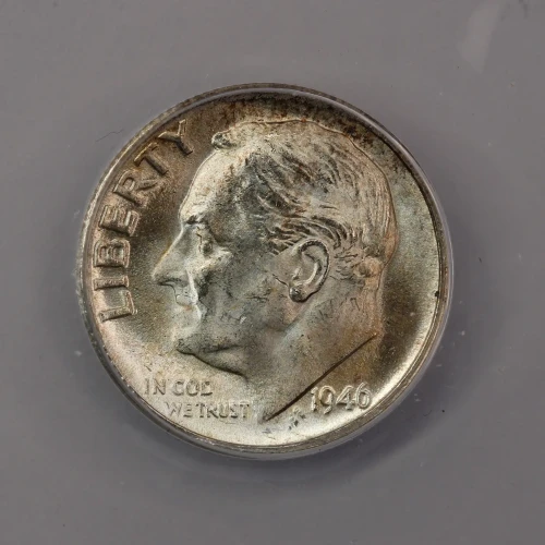 Dimes---Roosevelt 1946-1964-Silver- 1 Dime