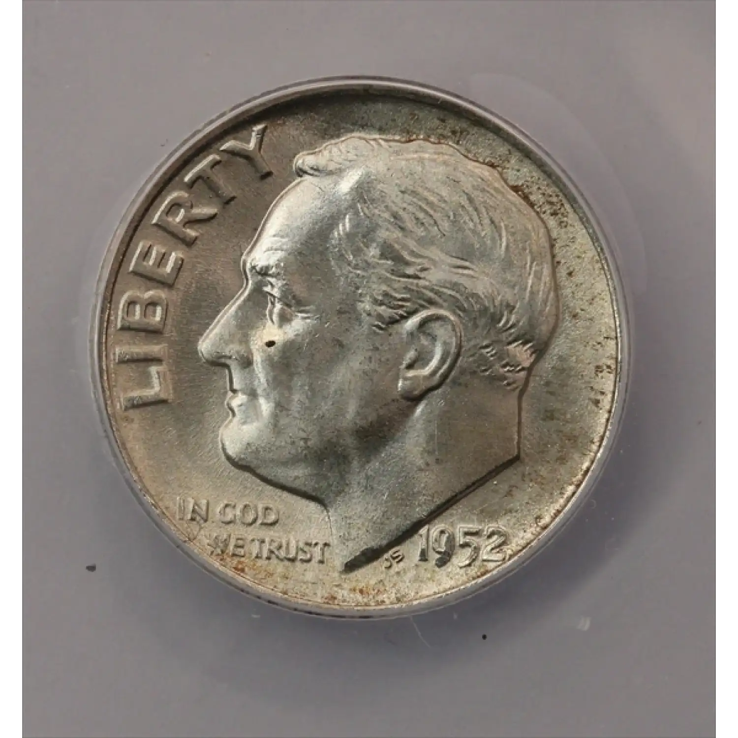 1952-D Roosevelt Dime ANACS MS-66 FB