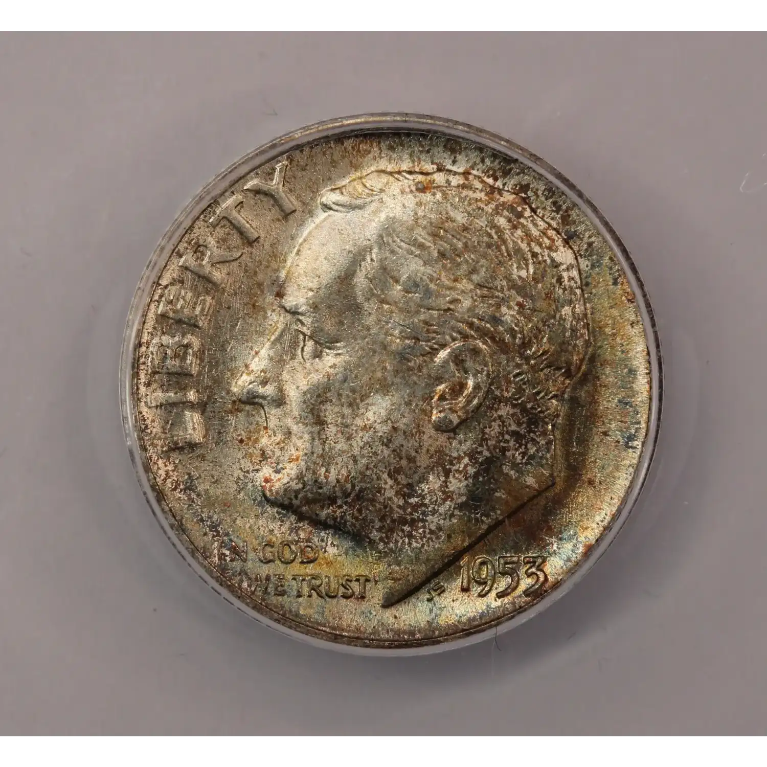 1953-S Roosevelt Dime ANACS MS-66