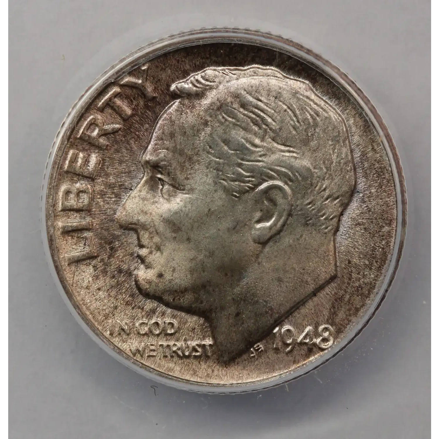 1948-D Roosevelt Dime ANACS MS-66 FB