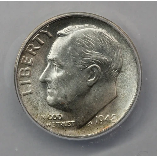 Dimes---Roosevelt 1946-1964-Silver- 1 Dime