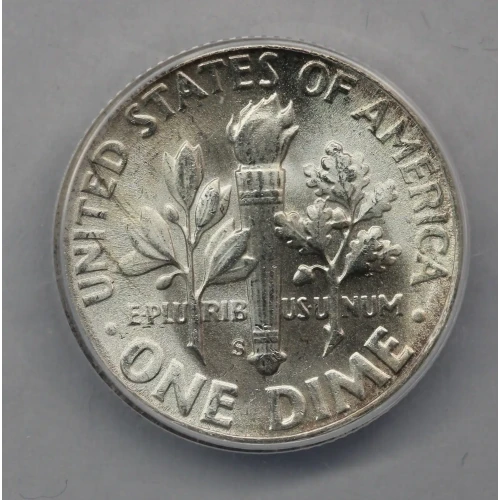 Dimes---Roosevelt 1946-1964-Silver- 1 Dime (2)