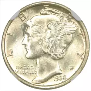 Dimes---Winged Liberty Head or Mercury 1916-1945 -Silver- 1 Dime