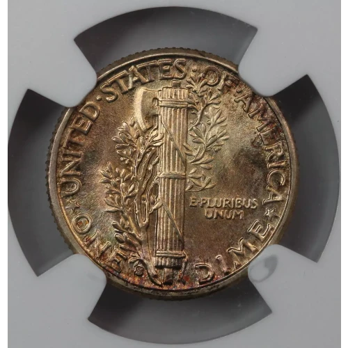 Dimes---Winged Liberty Head or Mercury 1916-1945 -Silver- 1 Dime (4)