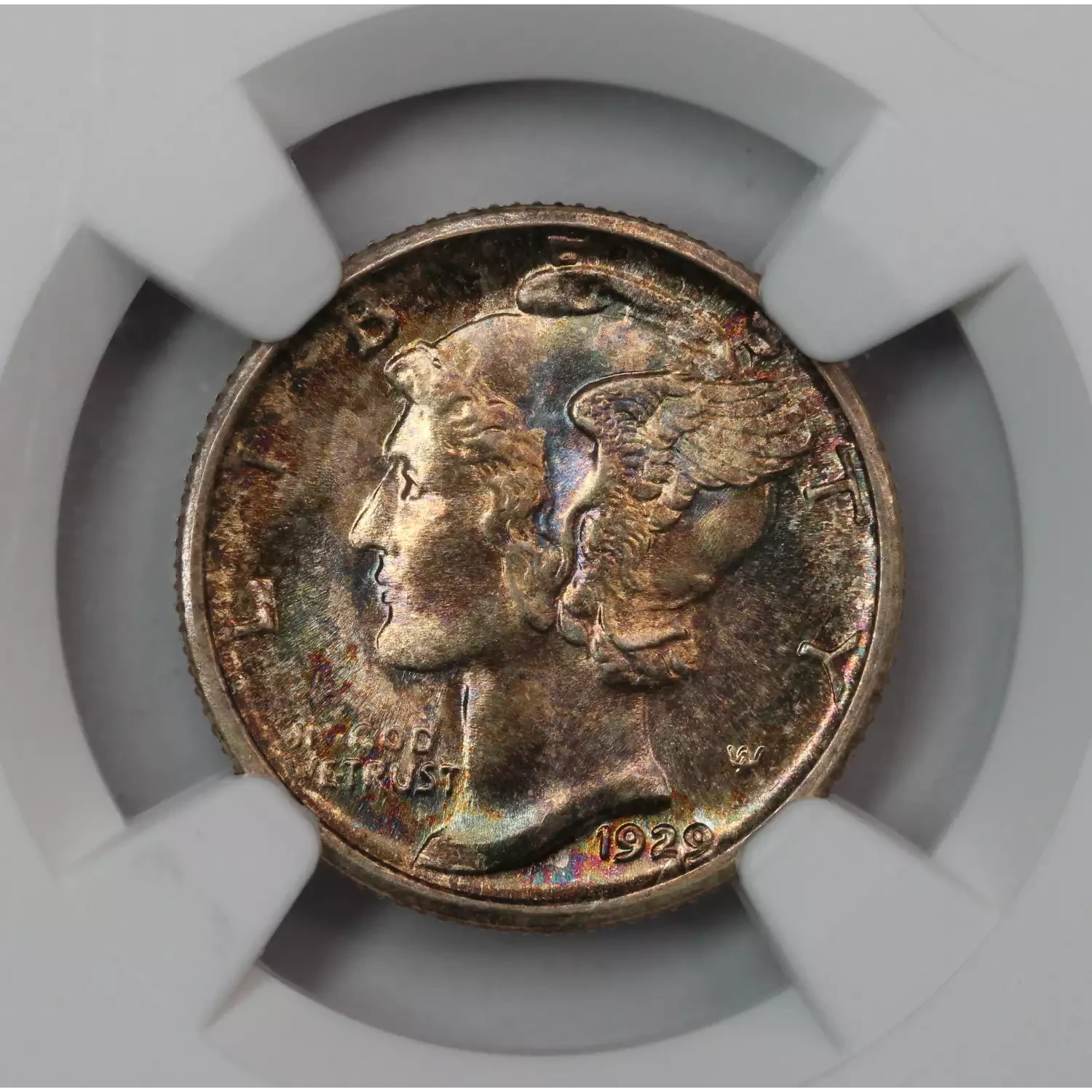 1929-S Mercury Dime NGC MS-67 FB