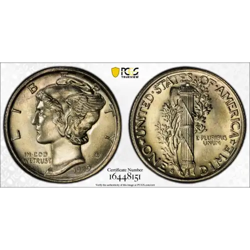 Dimes---Winged Liberty Head or Mercury 1916-1945 -Silver- 1 Dime