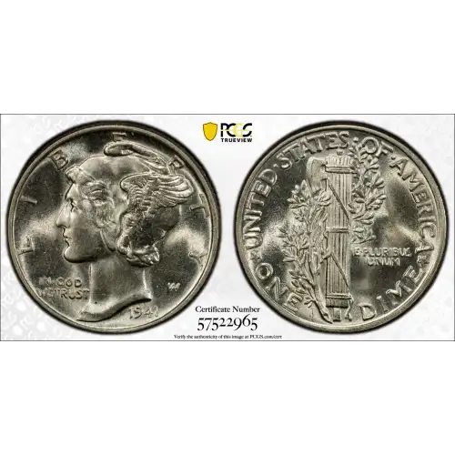 Dimes---Winged Liberty Head or Mercury 1916-1945 -Silver- 1 Dime