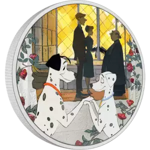 Disney 101 Dalmatians- 2022 1oz Love Silver Coin (2)